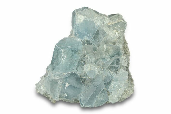 Sparkling Celestine (Celestite) Crystal Cluster - Madagascar #290036